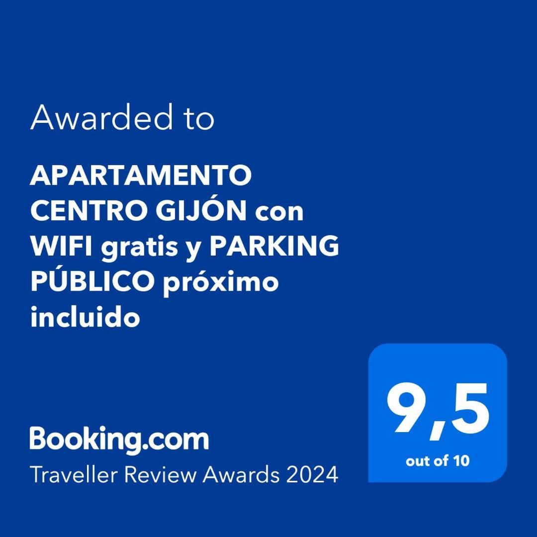 Apartamento Centro Gijon Con Wifi Gratis Y Parking Publico Proximo Incluido 외부 사진